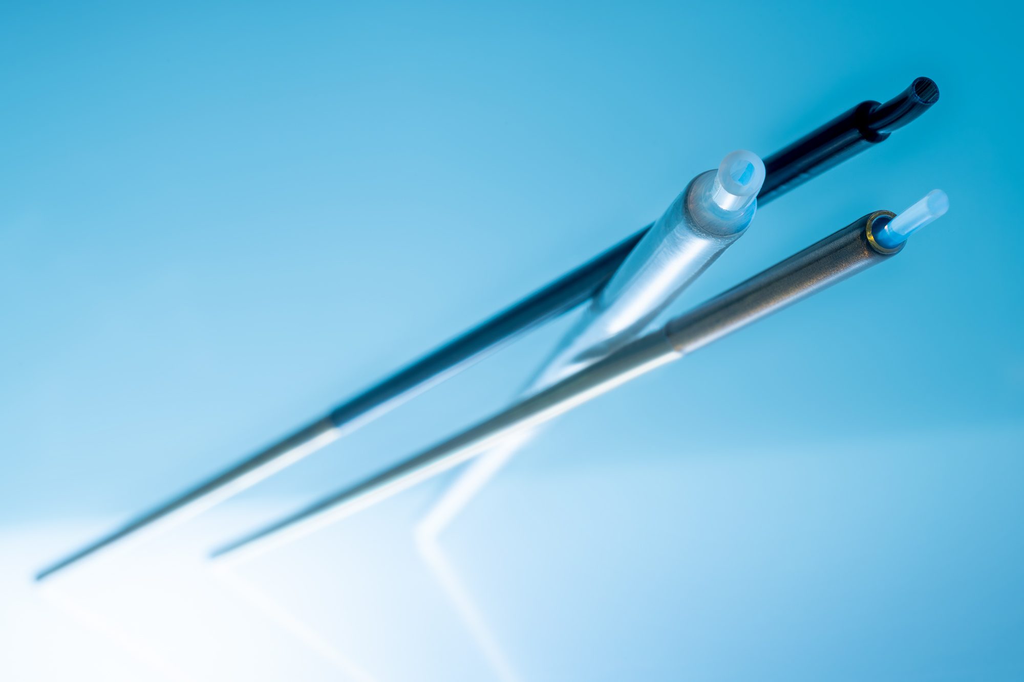 Dartesllung von APT - PTFE - FEP - Dualschrumpfschlaeuche