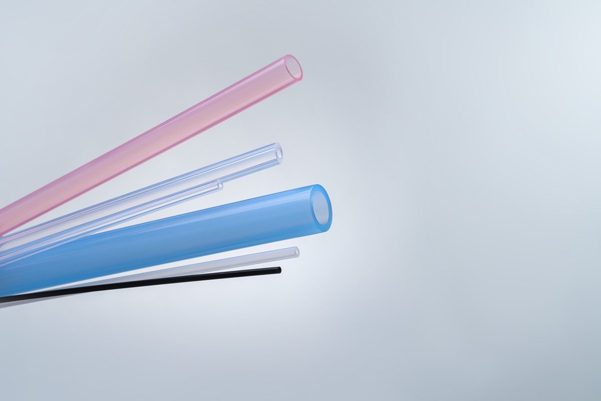 Produktbild: eine Variation an FEP Schläuchen von der Firma APT