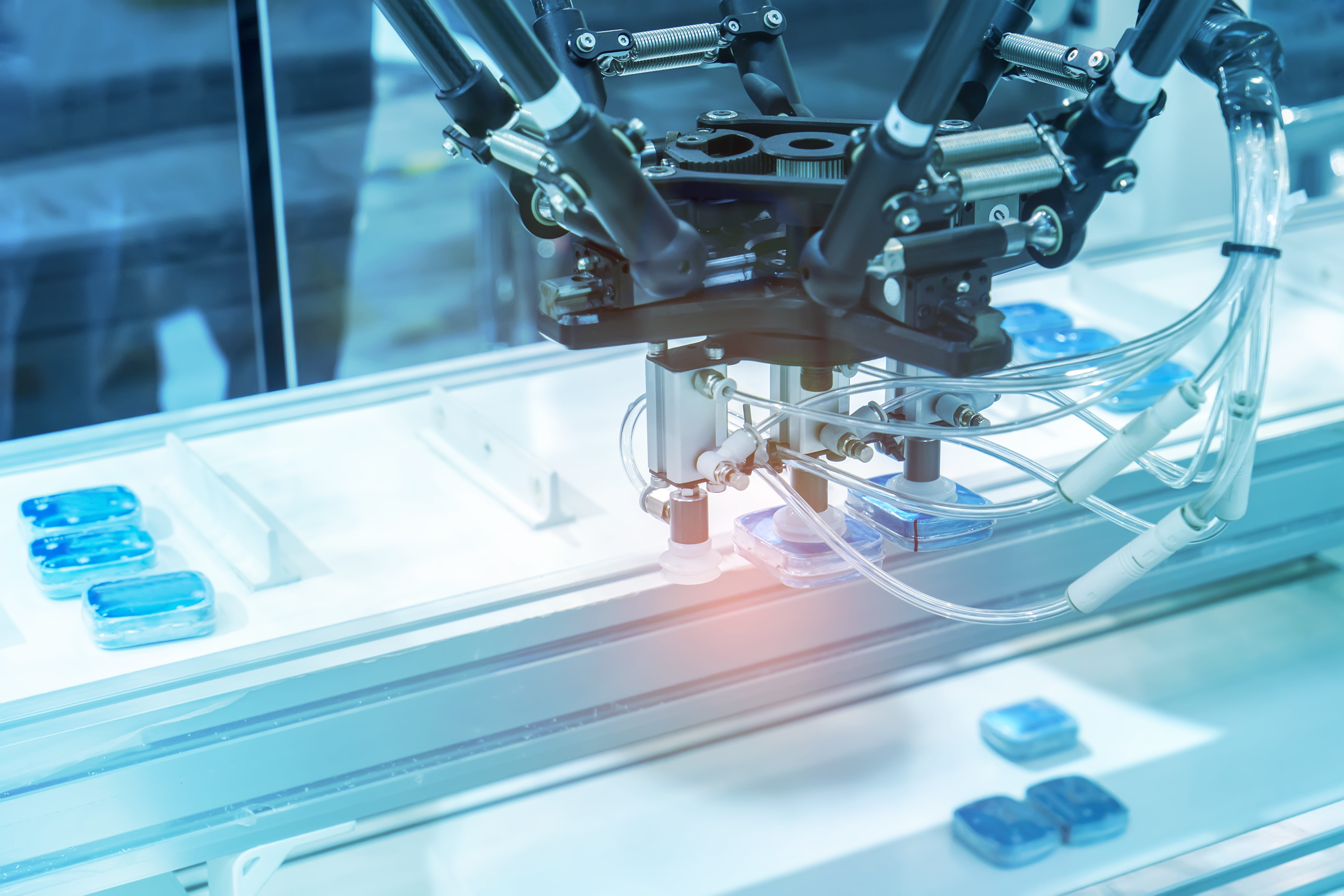 Picture: High-performance hoses for automation applications in the food sector