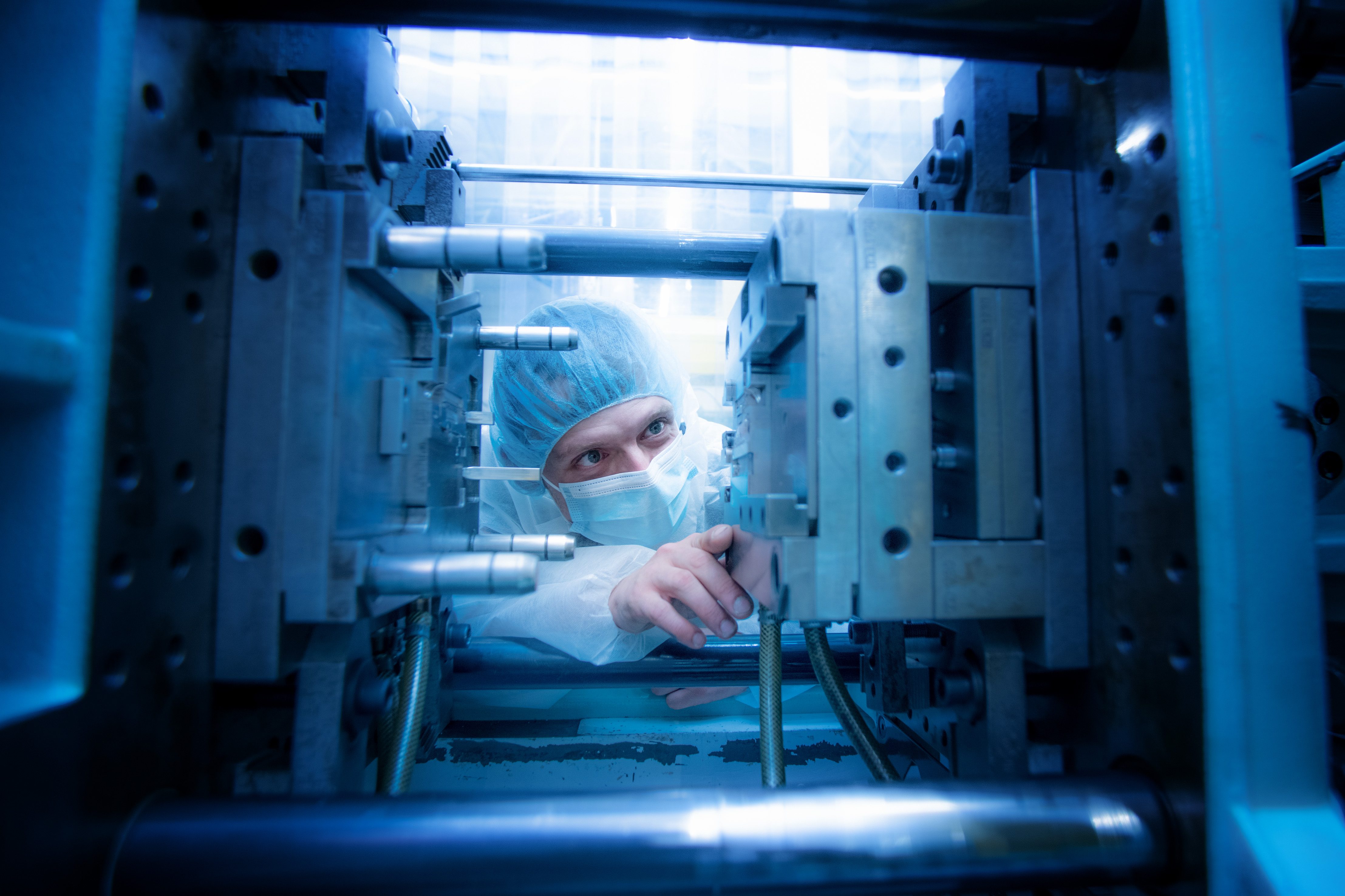 Arbeitssituation: Produktion Spritzguss