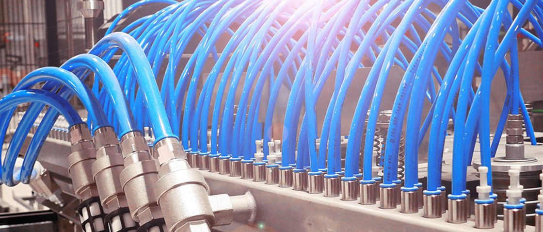 Example of the fluid power industry in which the Masterflex Group is active.