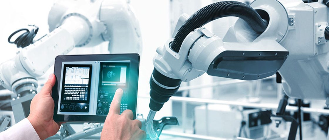 Example of the robotics and automation industry in which the Masterflex Group is active