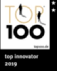 Logo des Top 100 Innovator Awards 2019 Logo des Top 100 Innovator Awards 2019