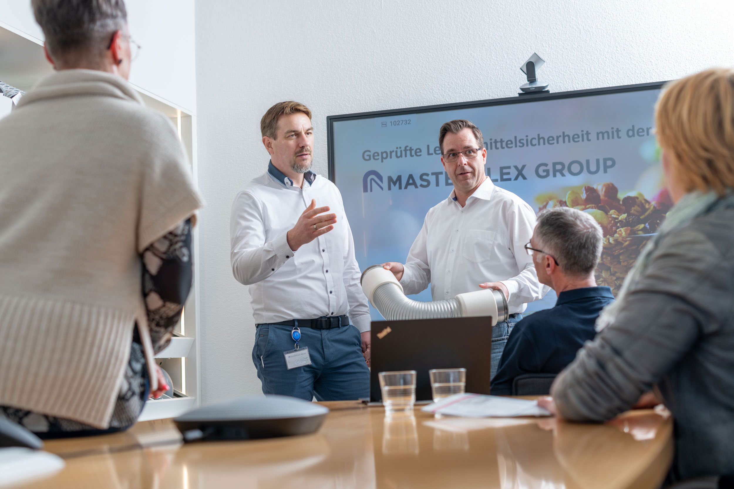Stimmungsbild: Produktvorstellung im Meeting