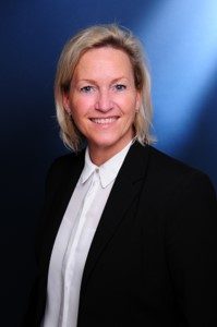 Woman smiling at camera