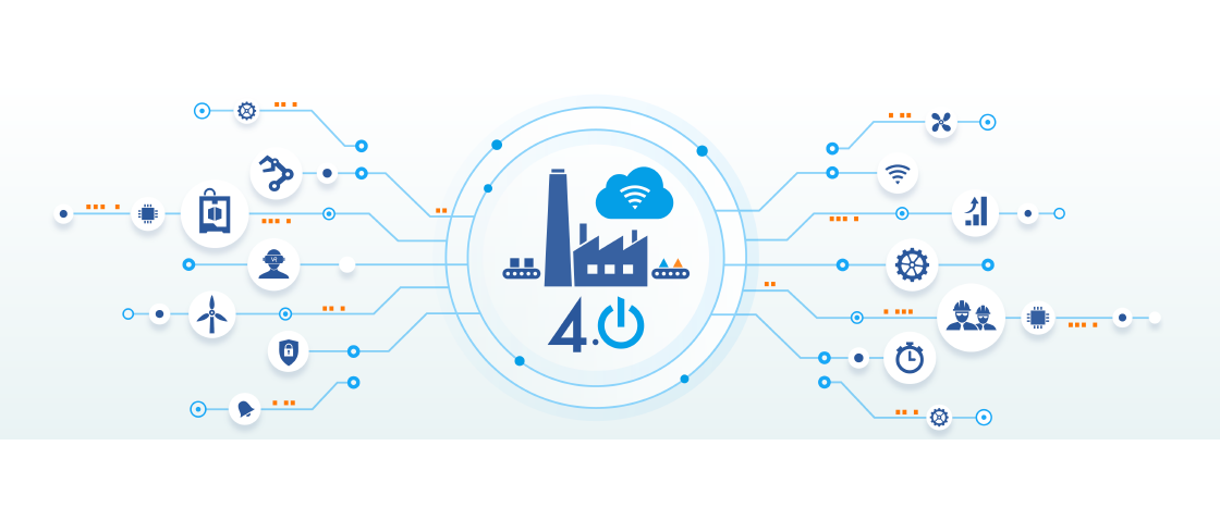 Masterflex Group: abstraktes Bild von Industrie4.0