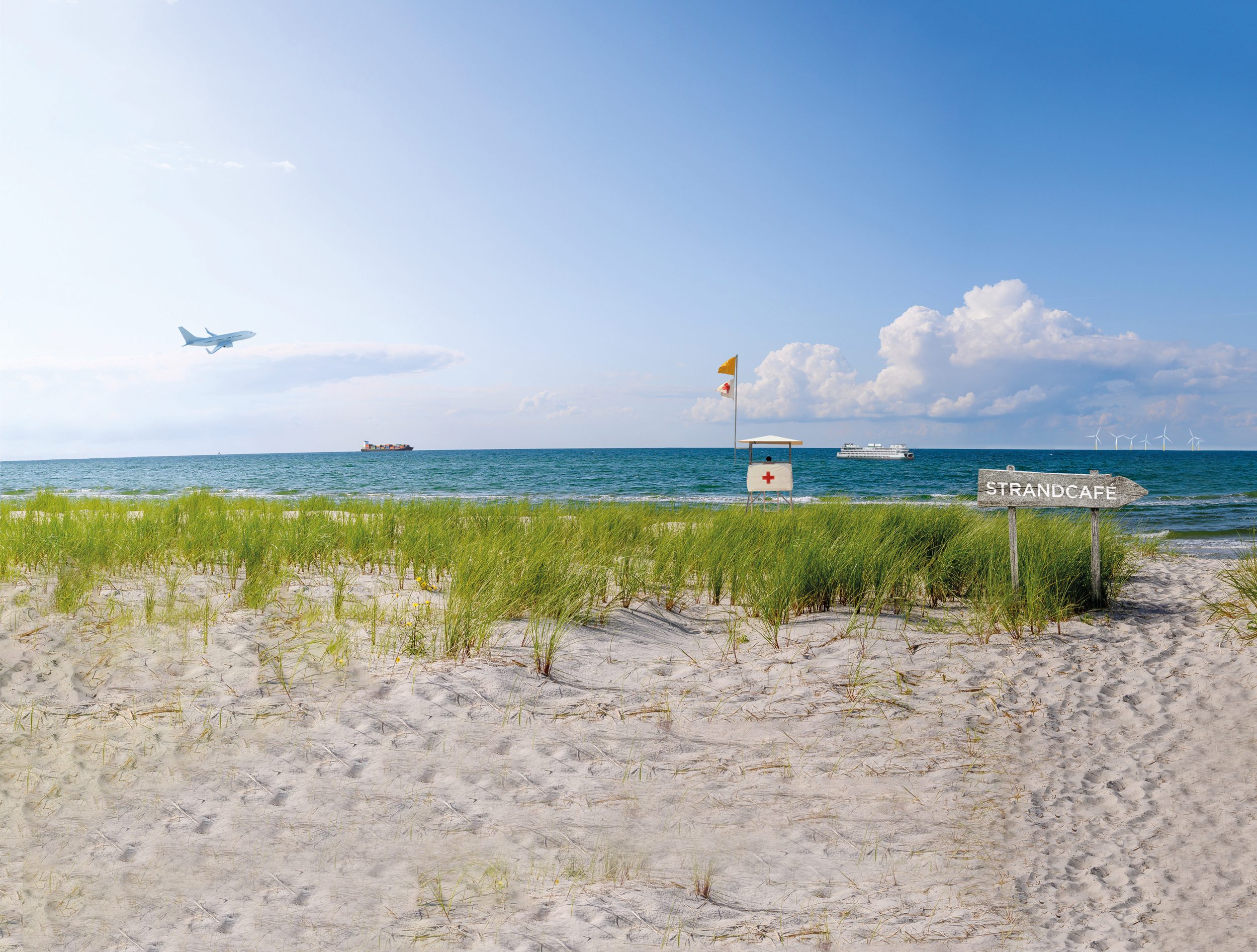 Masterflex Group Urlaubsstimmungsbild: Dünen und Nordseestrand