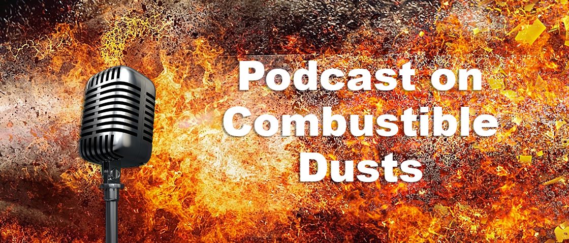 Image: Announcement podcast combustible dusts 