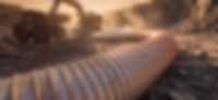 Abrasion-resistant PU hose (PUR spiral hose) for conveying abrasive bulk materials Abrasion-resistant PU hose (PUR spiral hose) for conveying abrasive bulk materials