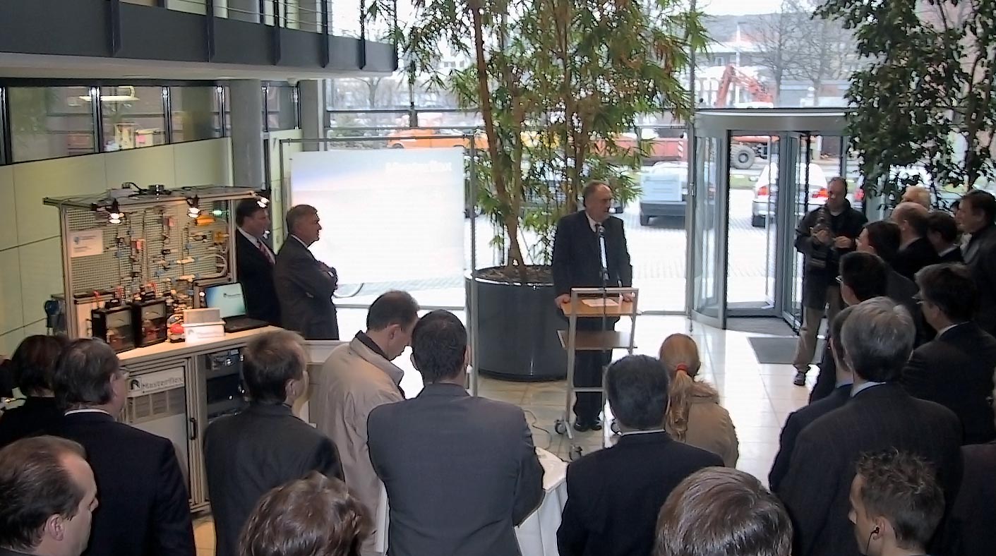 Masterflex Group, Masterflex: Eröffnungsrede auf der Veranstaltung zur Inbetriebnahme der ersten Brennstoffzelle unter der Masterflex Brennstoffzellentechnik  GmbH in Herten