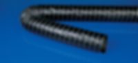 Neuer elektrisch ableitfähiger Schlauch im Sortiment  Masterflex Group, Masterflex: Abbildung des neuen eletrisch ableitfähigen Schlauchs Master-Clip Viton, als Ergänzung des Sortiments für Schläuche für EX gefährdete Zonen