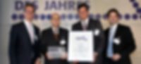 Awarded  Masterflex Group, Masterflex:  Urkundenübergabe