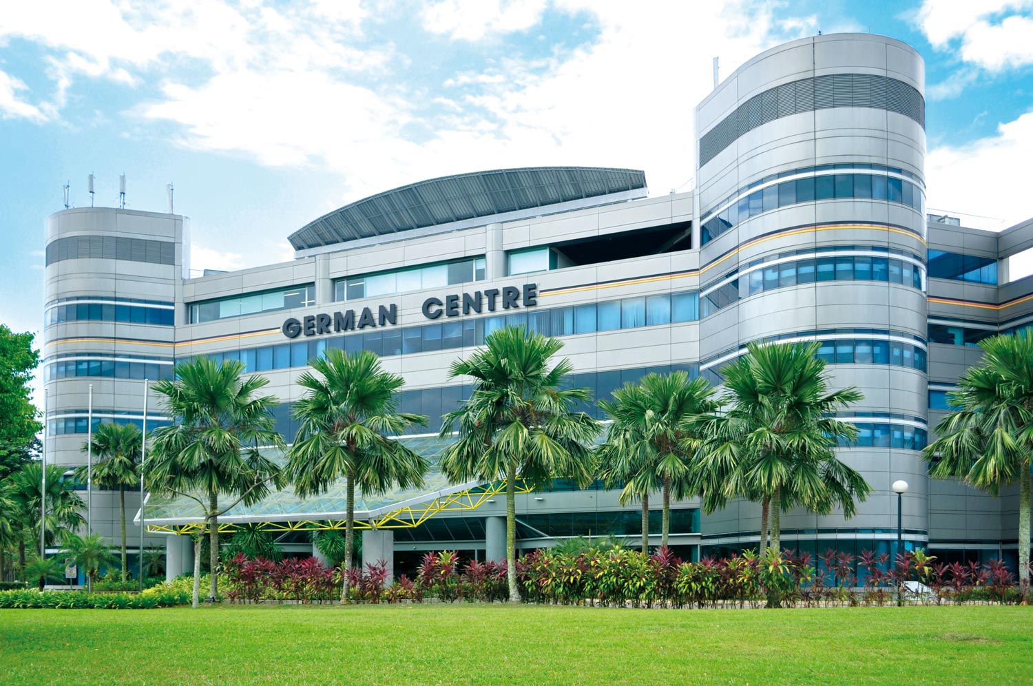 Masterflex Group, Masterflex Asia: Abbildung des German Centers in Singapur in dem die neue Führungsgesellschaft Masterflex Asia Pte Ltd ab Dezember ansässig ist und mit der die Masterflex Group die Expansionspläne Richtung Asien in die Tat umsetzt 