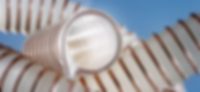 Masterflex präsentiert den neuen Master-PUR Performance Masterflex Group, Masterflex: Produktabbildung des neuen Master-PUR Performace, der mit seiner nahtlos glatten Innenoberfläche den stärksten Belastungen beim Schüttguttransport standhält und eine absolute Weltneuheit darstellt