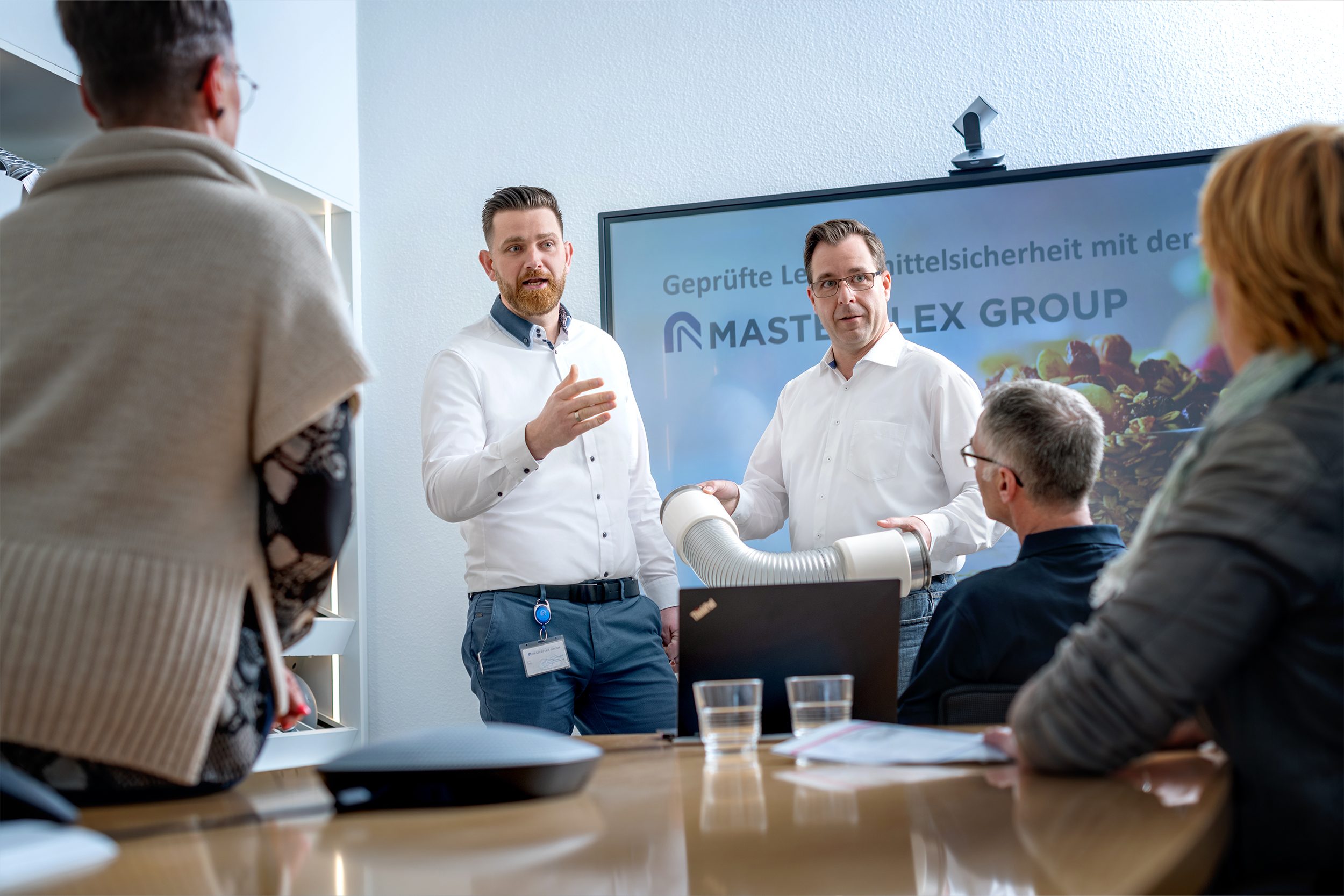 Stimmungsbild: Produktvorstellung im Meeting