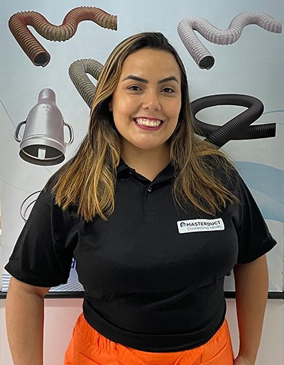 Personenbild: Assistente de Vendas Masterduct Brasil Carolina Papalia