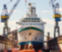 Masterflex Group Schiffsbau-Stimmungsbild Masterflex Group Schiffsbau-Stimmungsbild: Schiff im Trockendock