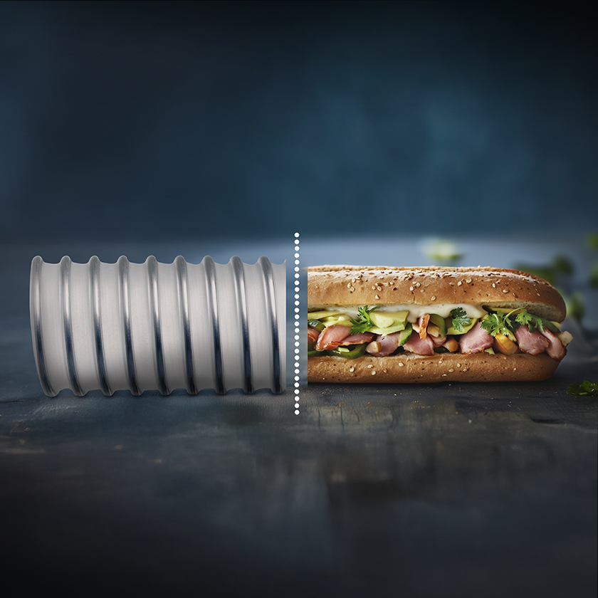 Lebensmittelechte Food-Schläuche von Masterflex Food & Pharma, Lebensmittelindustrie