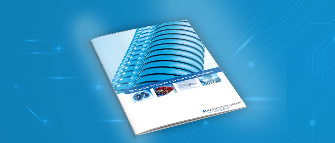 Example image: Masterflex main catalogue as an example for all brochures