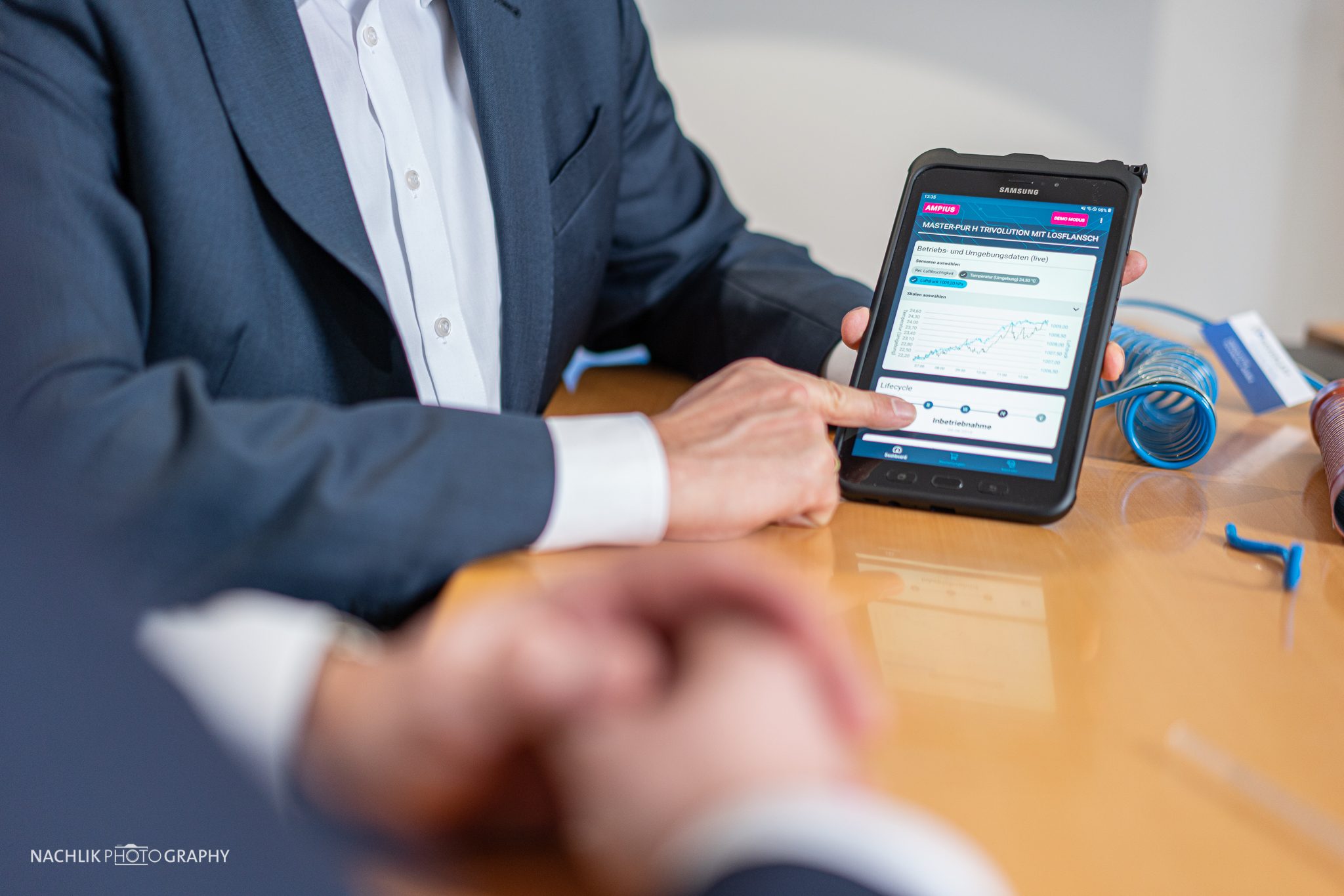 Mood: Aplicación AMPIUS para el mantenimiento predictivo