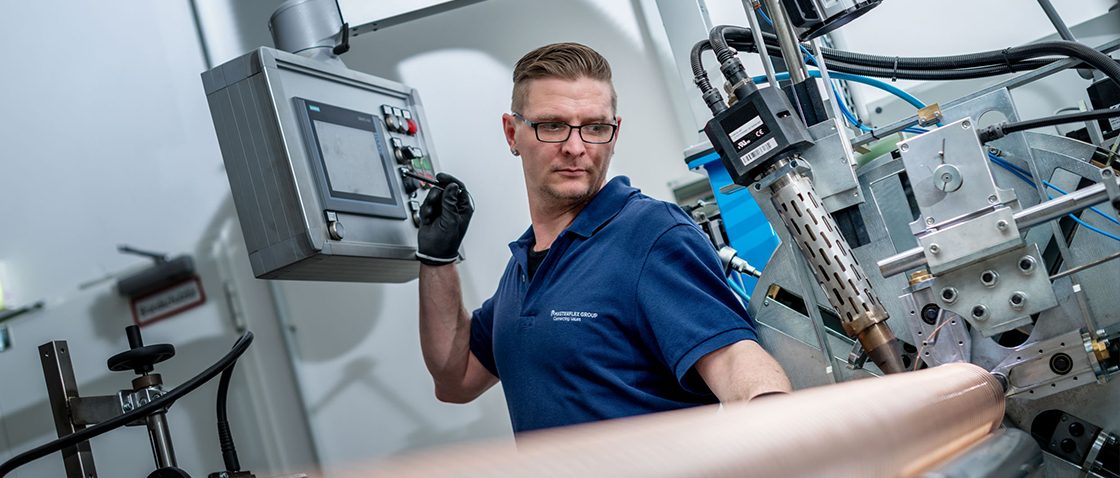 Produktionsbild: Spiralschlauch