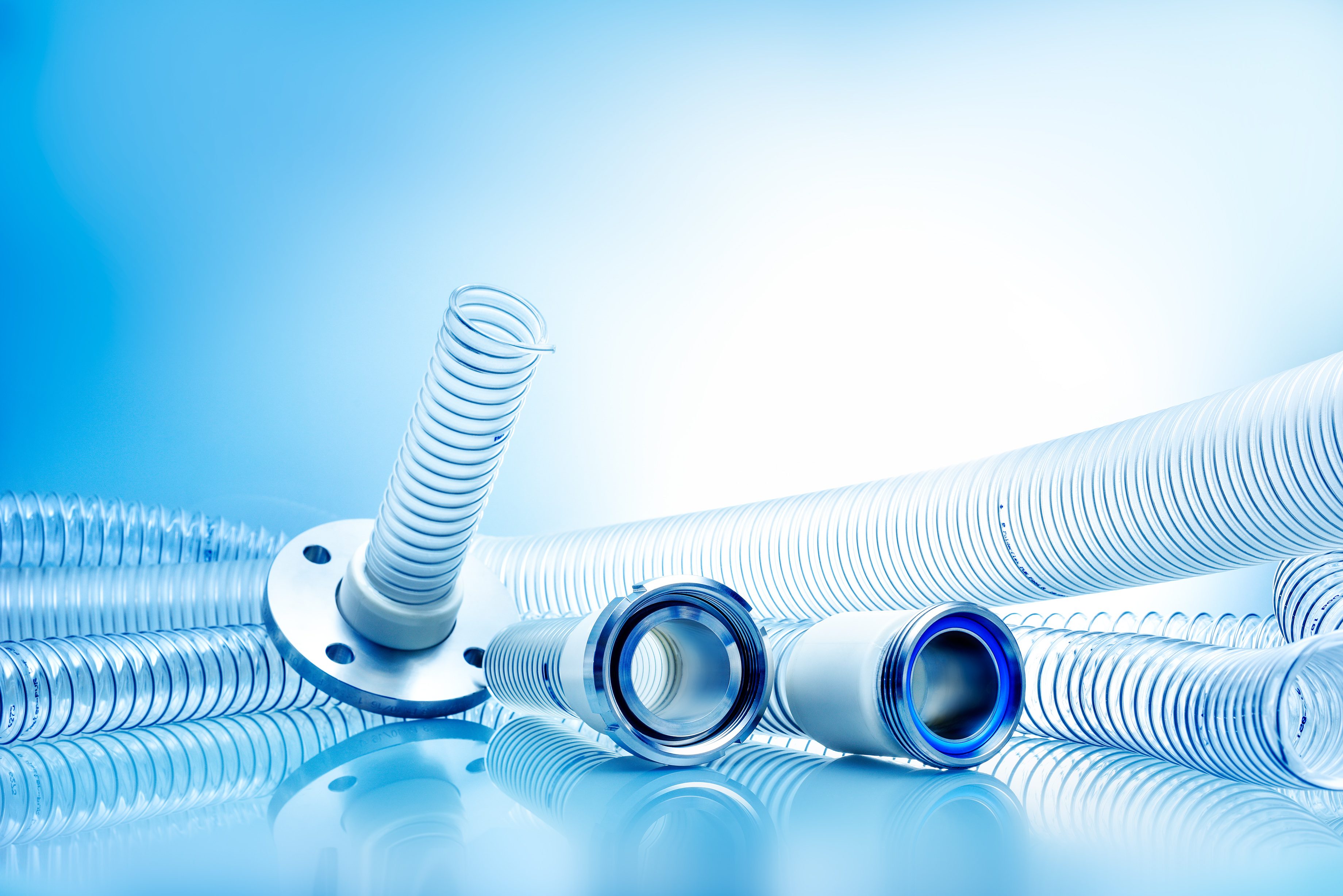 Obrázek výrobku: Potravinářské hadice a spojovací prvky