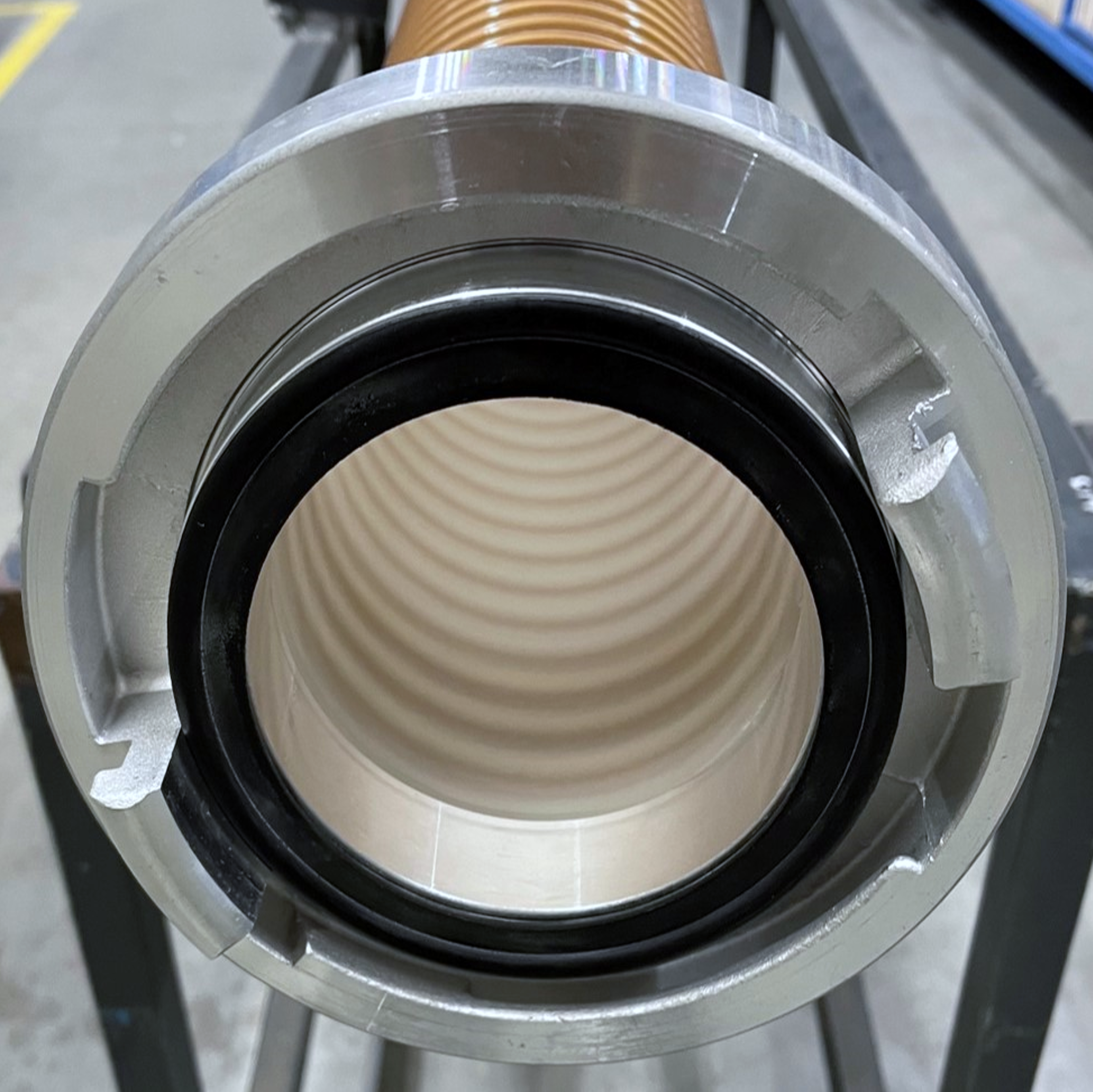 Imagem do produto: Mangueira em espiral com elemento de conexão de revestimento