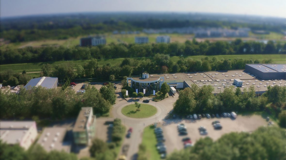 Masterflex production and office building from above