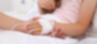 Masterflex Group: Experte für den Bereich Infusion Moodbild: Patient mit Infusion an der Hand