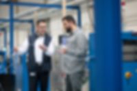 Novoplast Schlauchtechnikni employees in production  apt production pfa hoses giovanni rossi and bekir uslu